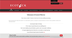 Desktop Screenshot of ecoteck.dk